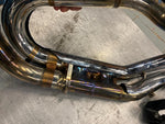 Harley Vrod Exhaust pipes VRSCA Slip On mufflers Vance Hines Bracket Mount Assy!