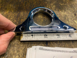 Harley Mini Gauge Bracket riser Mount 1.5 Custom Softail Sportster Dyna cHOPPER