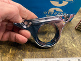 Harley Mini Gauge Bracket riser Mount 1.5 Custom Softail Sportster Dyna cHOPPER