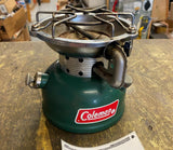 Vtg 1974 Coleman 502 Sportster Camp Stove Green Single Burner Nice!