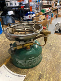 Vtg 1974 Coleman 502 Sportster Camp Stove Green Single Burner Nice!