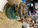 Vtg 1974 Coleman 502 Sportster Camp Stove Green Single Burner Nice!