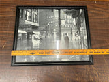 Vtg Carnegie Library Of Pittsburgh Market St/ Liberty Ave Flood 1936 Photo Frame