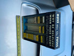 Buss Fuse Counter Top Tin Display Case Fuse Boxes Auto Advertising Sign Oil Gas!
