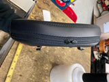 Wide Oval Backrest Pad Studs Sissybar Harley Sportster Softail Dyna FXR Supergli