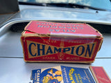 NOS champion spark plugs Y4a 1938-42 Buick 41-47 Chevrolet Fleetline Packard!