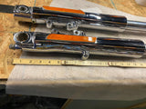 Chrome Forks Sliders Tubes Harley Touring 2000-2013 Ultra Glide 41mm Dual Disc
