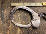 Vtg Clejuso Toro Handcuffs Policia Police Nacional DE Colombia Toro Real Steel!