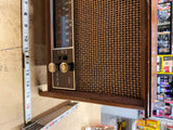 Vtg 1946-1951 Zenith Long Distance AM FM Wooden Radio Model K731 Tube type Works