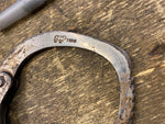 Vtg Clejuso Toro Handcuffs Policia Police Nacional DE Colombia Toro Real Steel!