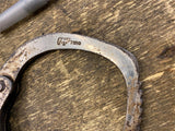 Vtg Clejuso Toro Handcuffs Policia Police Nacional DE Colombia Toro Real Steel!
