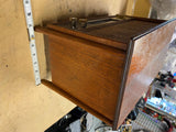 Vtg 1946-1951 Zenith Long Distance AM FM Wooden Radio Model K731 Tube type Works