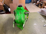 Vintage 2002 Kawasaki KX65 Radiator Shrouds Gas Tank Cap Green