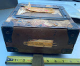 Vtg Projector Movie Reel Shipping Case Mailer W 16mm Antique hi Lo Board Diving