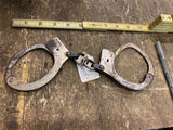 Vtg Clejuso Toro Handcuffs Policia Police Nacional DE Colombia Toro Real Steel!