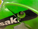 Vintage 2002 Kawasaki KX65 Radiator Shrouds Gas Tank Cap Green