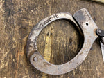 Vtg Clejuso Toro Handcuffs Policia Police Nacional DE Colombia Toro Real Steel!