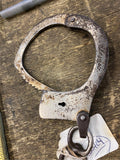Vtg Clejuso Toro Handcuffs Policia Police Nacional DE Colombia Toro Real Steel!
