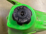 Vintage 2002 Kawasaki KX65 Radiator Shrouds Gas Tank Cap Green