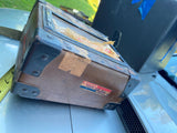 Vtg Projector Movie Reel Shipping Case Mailer W 16mm Antique hi Lo Board Diving