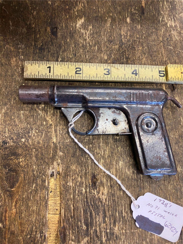 1928 Water Squirt Pistol Gun Antique Daisy Model 71 Toy Vtg Pressed Tin