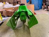 Vintage 2002 Kawasaki KX65 Radiator Shrouds Gas Tank Cap Green