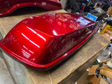 Velocity Red Sunglo Left Saddlebag Lid 2016 Road King Touring Harley Ultra Glide