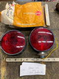 NOS Vtg Peterson PM-412 Light Amber red Truck Semi Tractor Jeep PM Turn signal