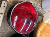 NOS Vtg Peterson PM-412 Light Amber red Truck Semi Tractor Jeep PM Turn signal