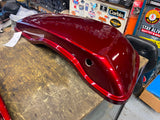 Velocity Red Sunglo Left Saddlebag Lid 2016 Road King Touring Harley Ultra Glide