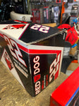 Revell Die Cast Kenny Wallace Red Dog Nascar NIB 1:24 Super Truck Display Case