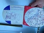 Vtg1969 Dist-O-Map Traveling Motoring Rotating Road Map Distomap Service Station