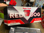 Revell Die Cast Kenny Wallace Red Dog Nascar NIB 1:24 Super Truck Display Case