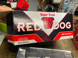 Revell Die Cast Kenny Wallace Red Dog Nascar NIB 1:24 Super Truck Display Case