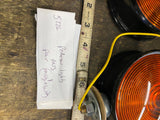 NOS Vtg Peterson PM-412 Light Amber red Truck Semi Tractor Jeep PM Turn signal
