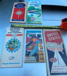 Vtg 60's Road Maps Sunoco Esso Atlantic Imperial Oil Gas Advertising Coll lot!