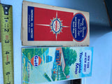 Vtg 60's Road Maps Sunoco Esso Atlantic Imperial Oil Gas Advertising Coll lot!