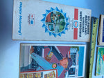 Vtg 60's Road Maps Sunoco Esso Atlantic Imperial Oil Gas Advertising Coll lot!