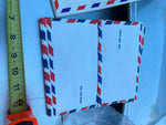 Vtg 60's Air Freight Mail Pack Shippng Envelopes Packing Lot!