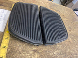 Pair OEM Harley Passenger Floorboard Inserts Touring Heritage Ultra Glide FLH