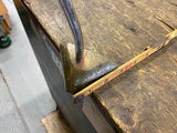 Vtg Wedge Shaped Brass Putter Golf Club Pride Sofftie Grip Rare Unusual!