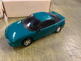 AMT Ertl 1991 Chevrolet Geo Storm GSI #6963 Teal Blue Metallic Promo Model
