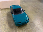 AMT Ertl 1991 Chevrolet Geo Storm GSI #6963 Teal Blue Metallic Promo Model