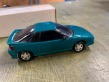AMT Ertl 1991 Chevrolet Geo Storm GSI #6963 Teal Blue Metallic Promo Model