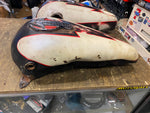 1959-1960 Panhead Gas Tanks Patina Emblems OEM Vtg Chopper Duo Glide Harley Orig