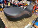 Harley CVO Sundowner Seat Brown Trim Harley Touring Low 2008^ Road king Glide!