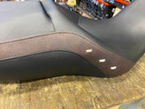 Harley CVO Sundowner Seat Brown Trim Harley Touring Low 2008^ Road king Glide!