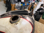 1959-1960 Panhead Gas Tanks Patina Emblems OEM Vtg Chopper Duo Glide Harley Orig