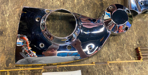 Chrome Slip on Cam Engine Cover Harley Sportster 883 1200 1991-03 42-9975