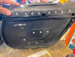 OEM HARLEY Fatboy Saddlebags Leather Nostalgia Softail Bolt on FLSTF FLSTN Facto